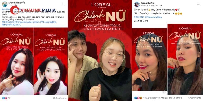 Phân tích chiến lược Marketing của Loreal tại Việt Nam - Social